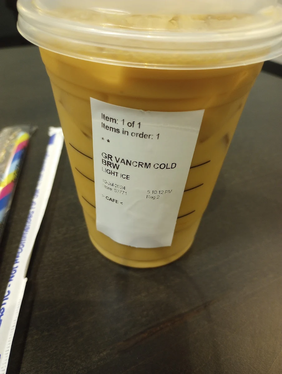 Vanilla Sweet Cream Cold Brew Coffee