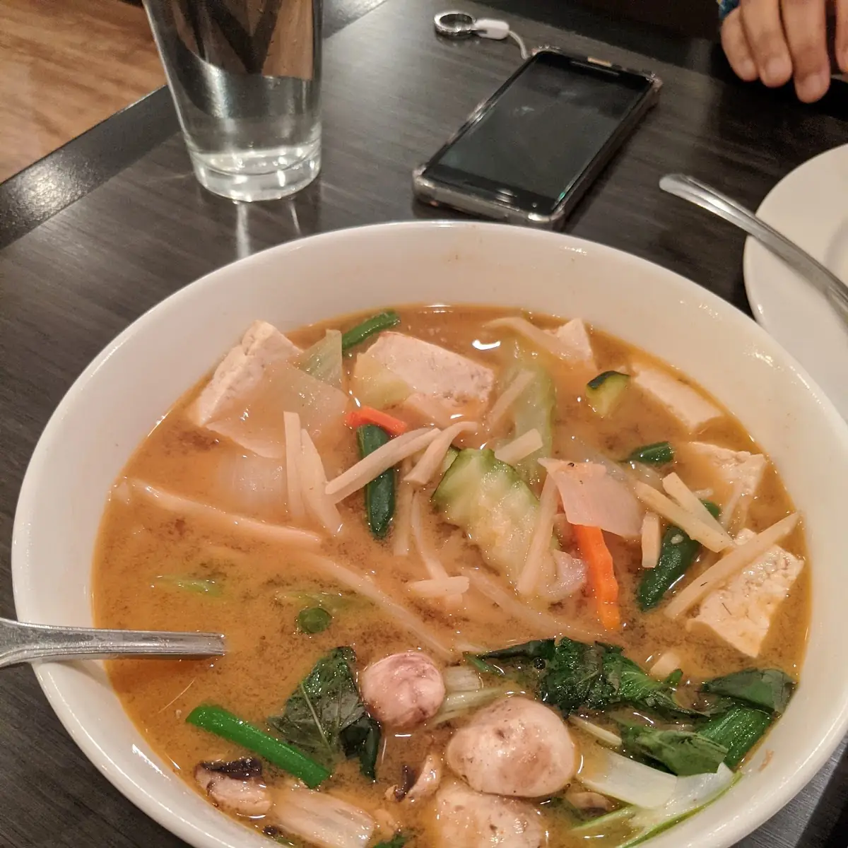 Tofu Tom Yum Soup