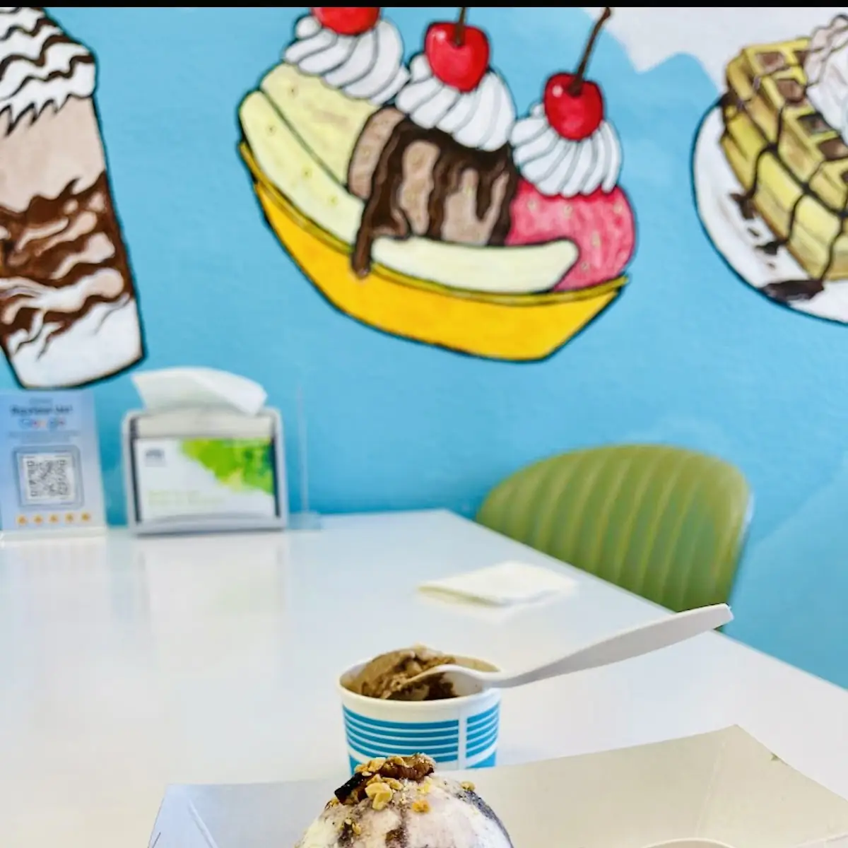 Banana Split Sundae