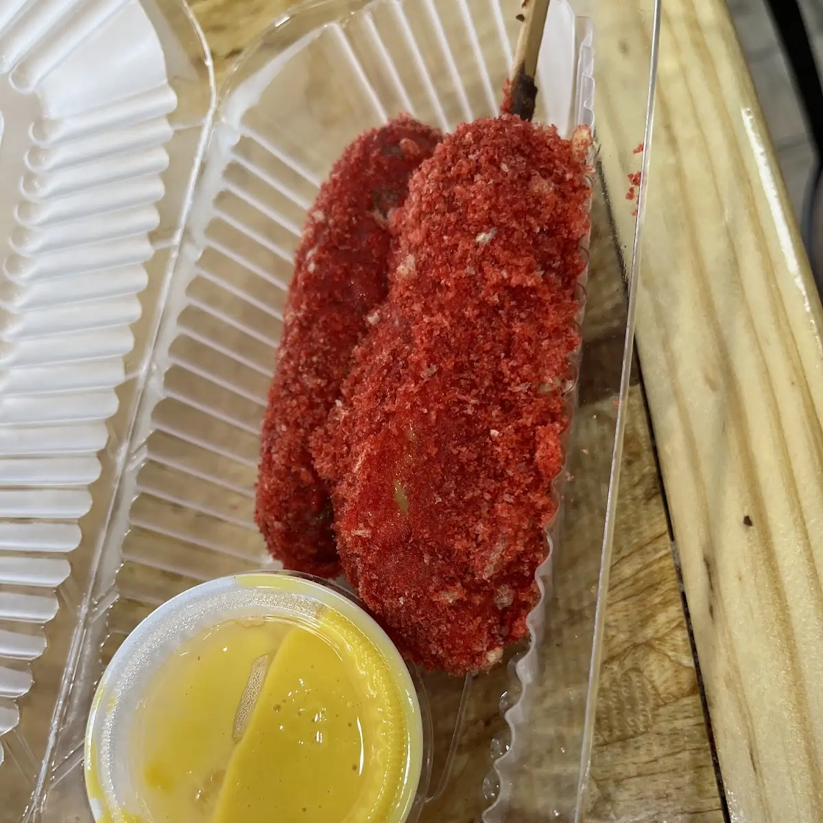 Hot Cheeto Fried Pickle Spears