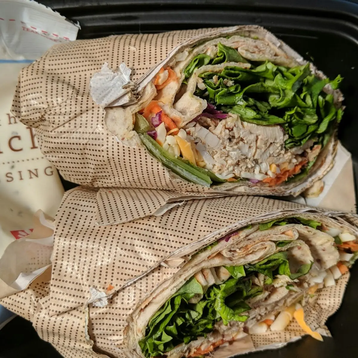Grilled Chicken Cool Wrap