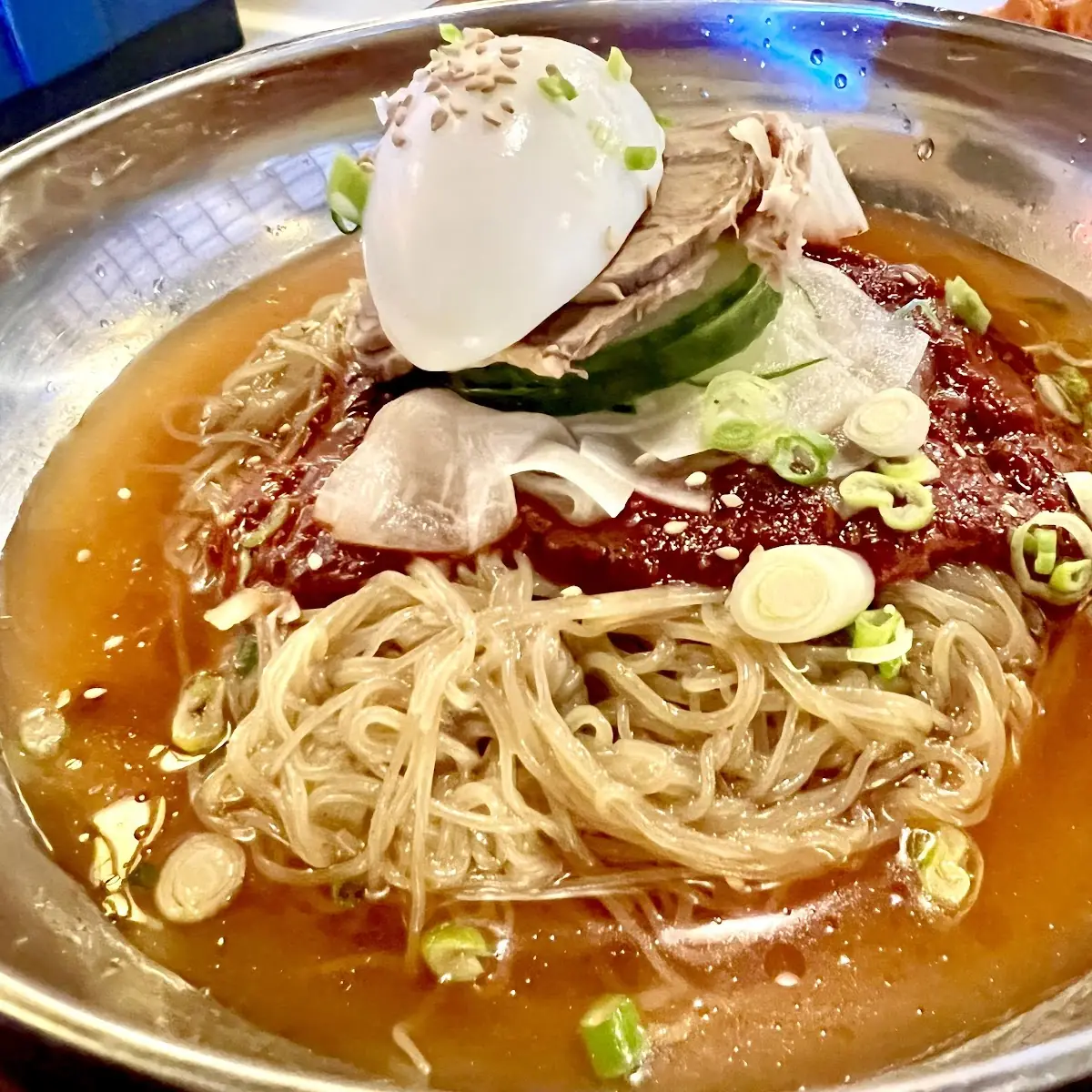 Seasonal Cold Noodle Soup