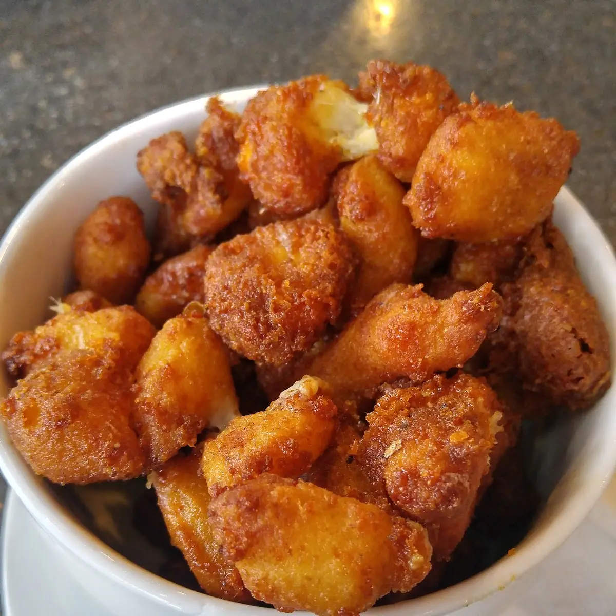 HOUSE MADE DEEP FRIED CHEESE CURDS