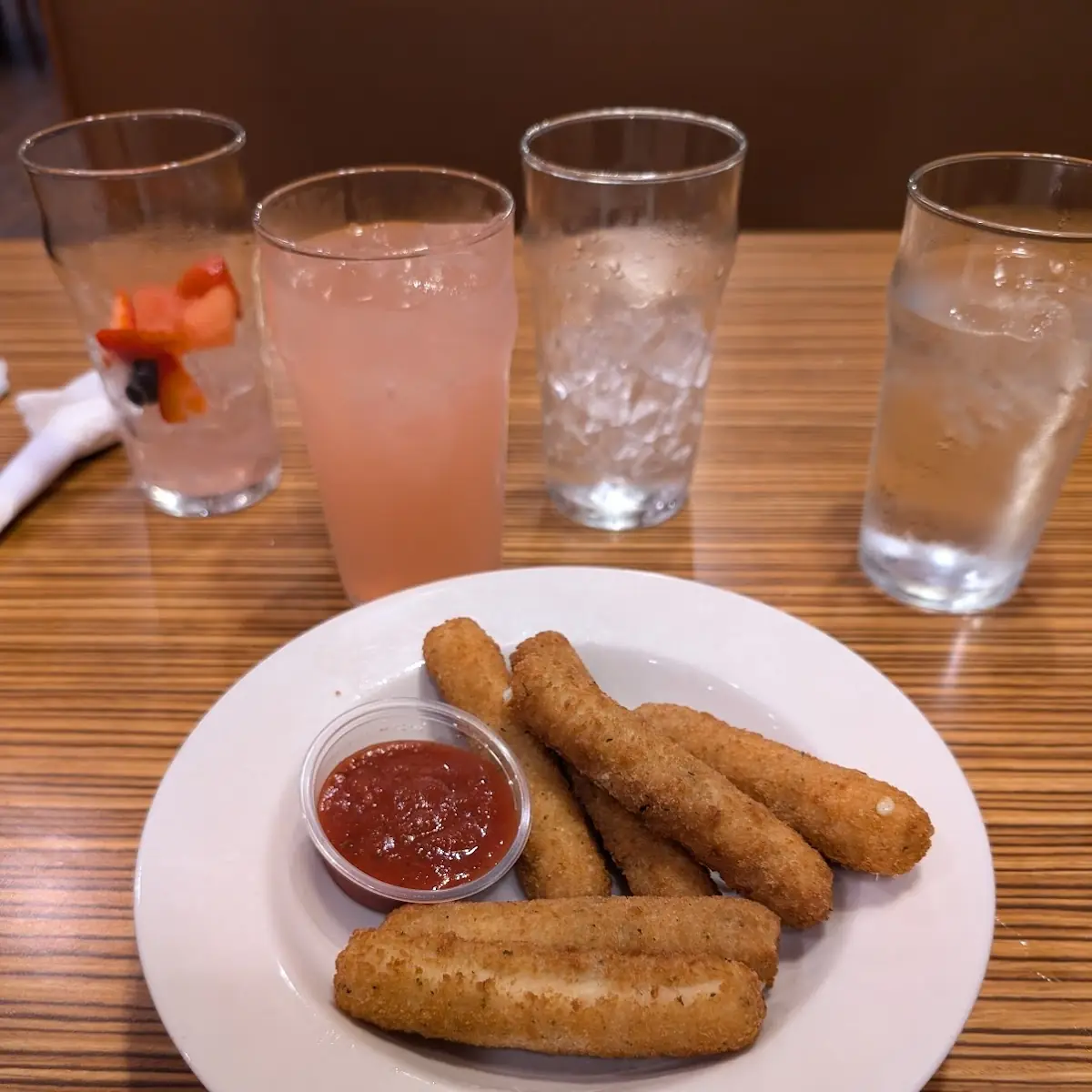 Appetizer of Mozzarella Sticks