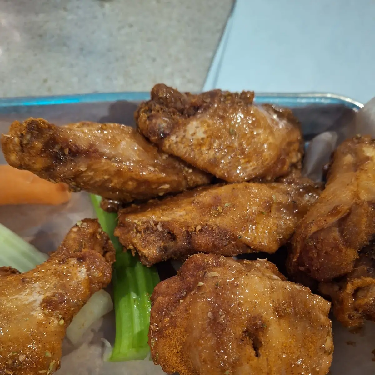 Dry Rub Cajun Honey Wings