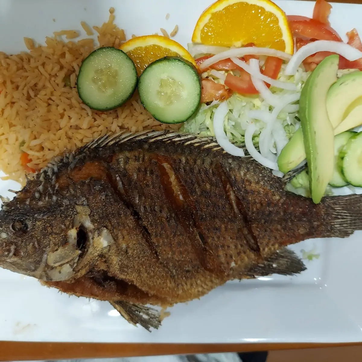 Fried Mojarra