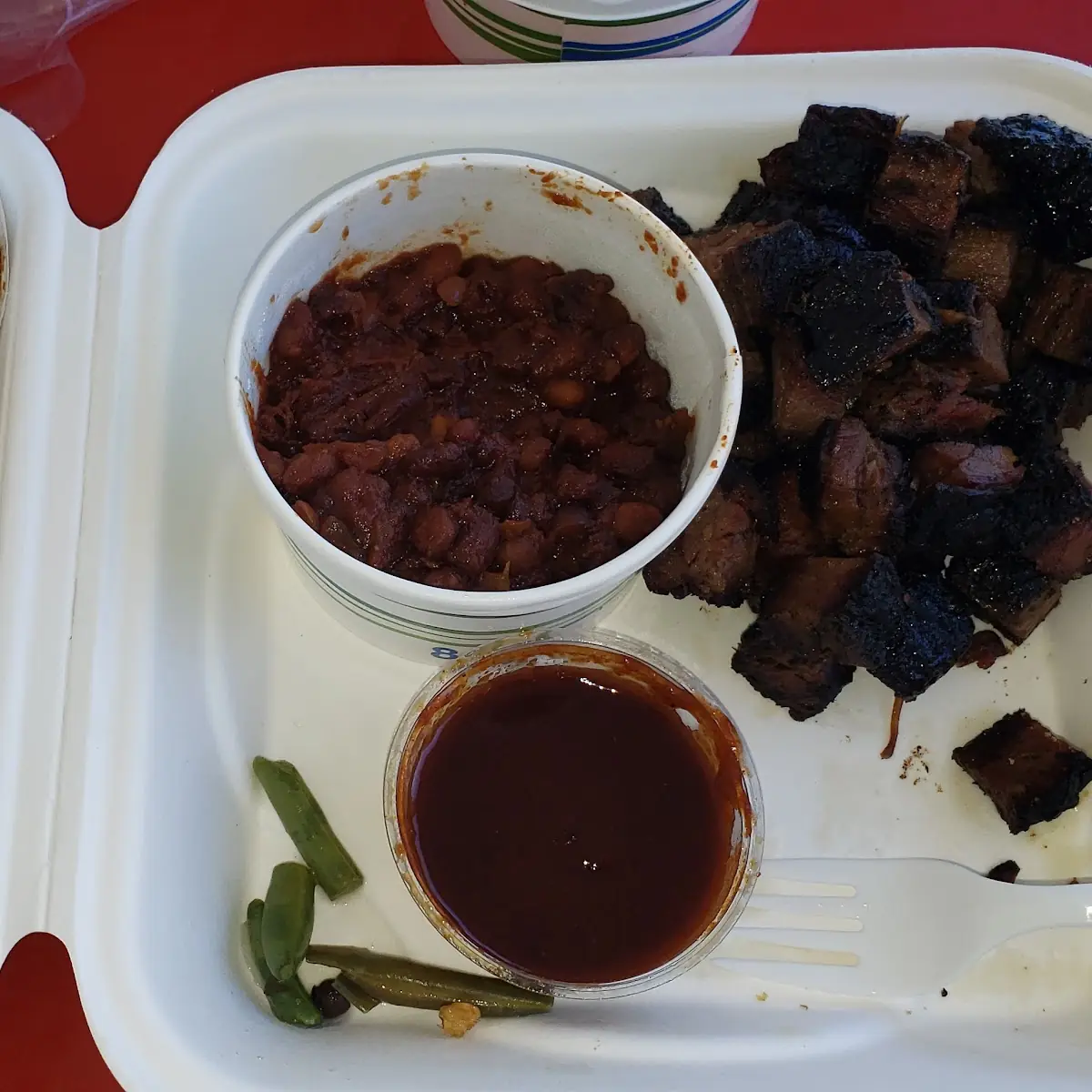 Burnt Ends and Baked Beans