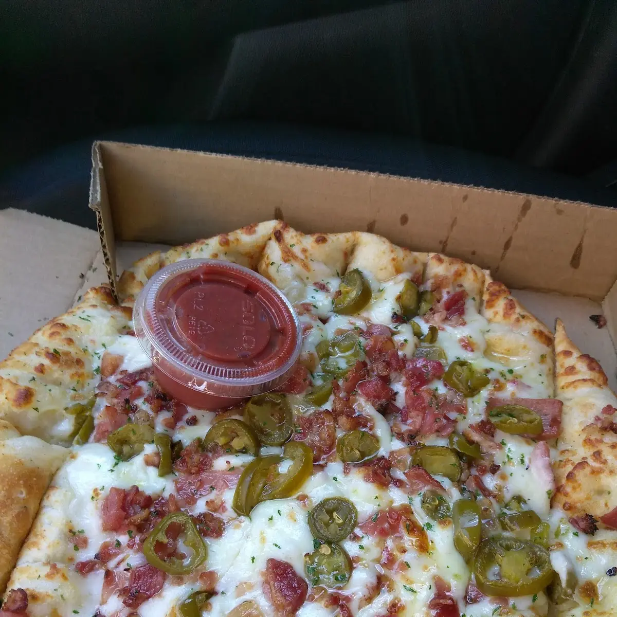 Cheese Bread with Bacon and Jalapeño