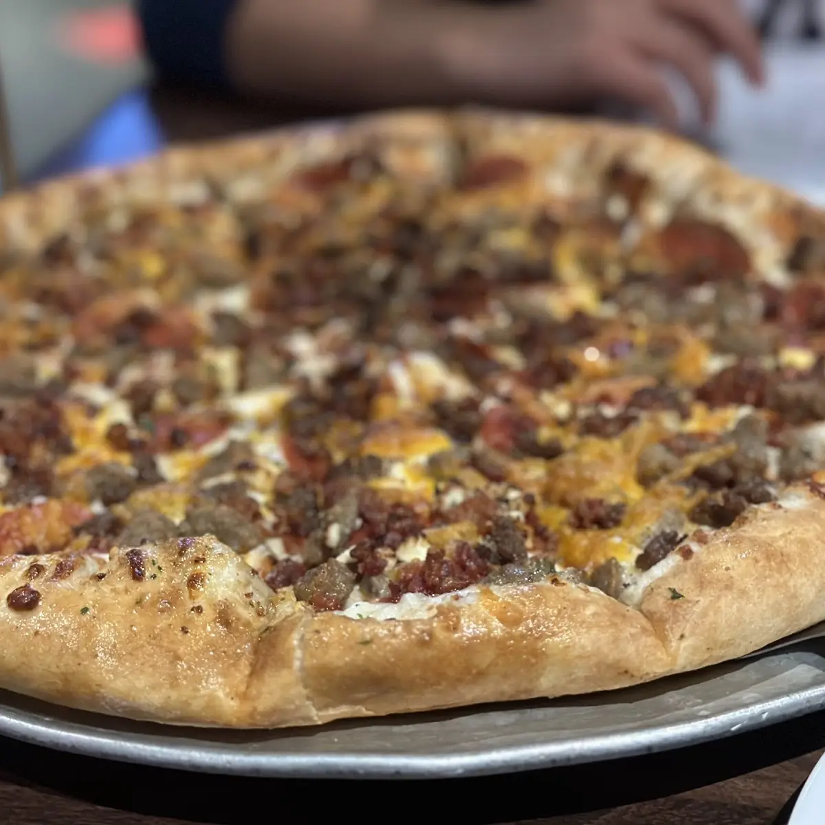Four Cheese Pizza and Meat Combo