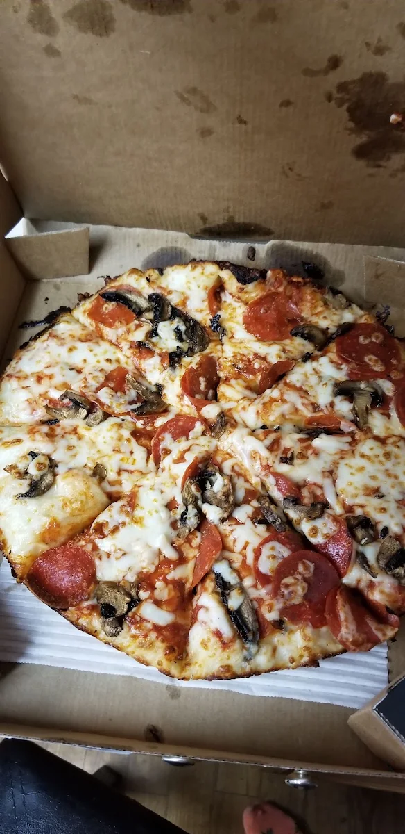 Pepperoni Mushroom Pizza