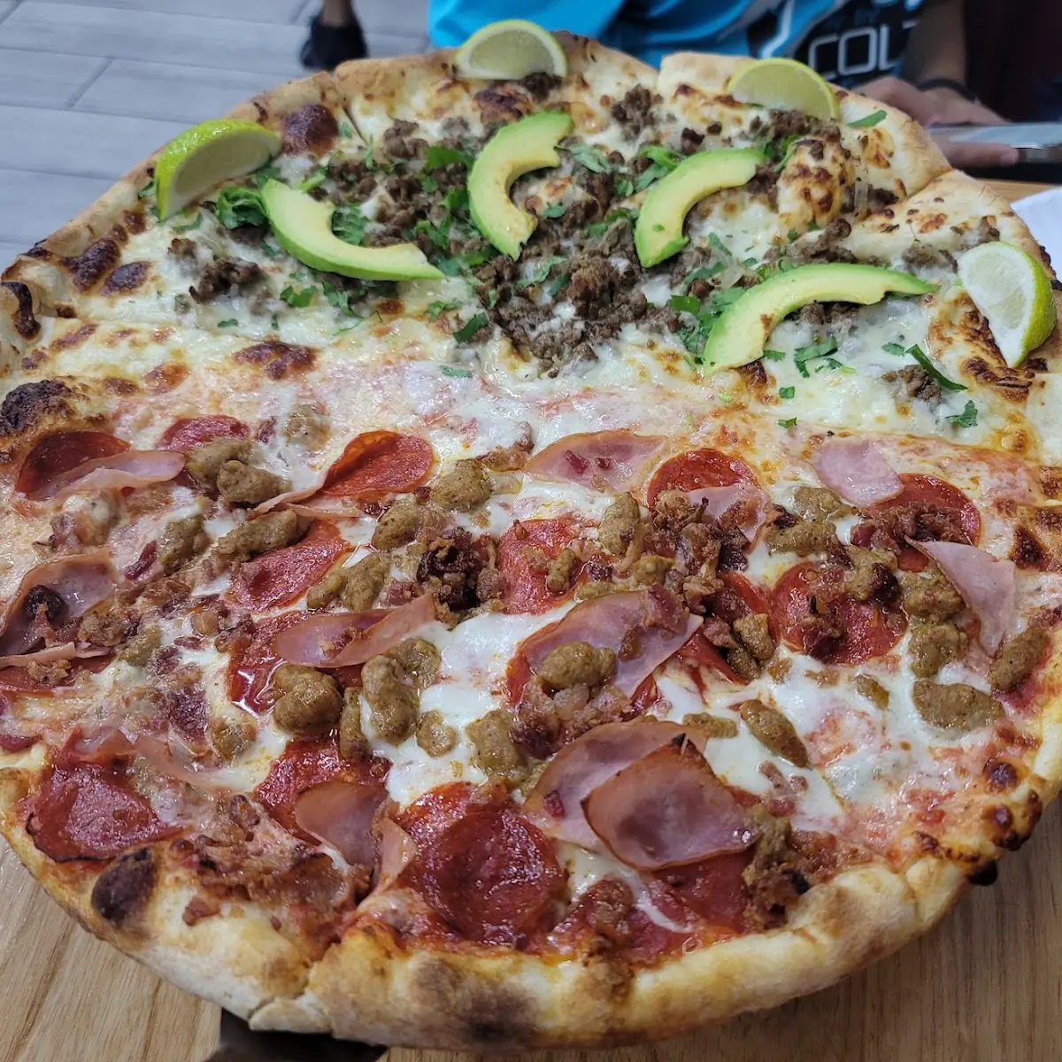 Meat Lover's Taco Pizza