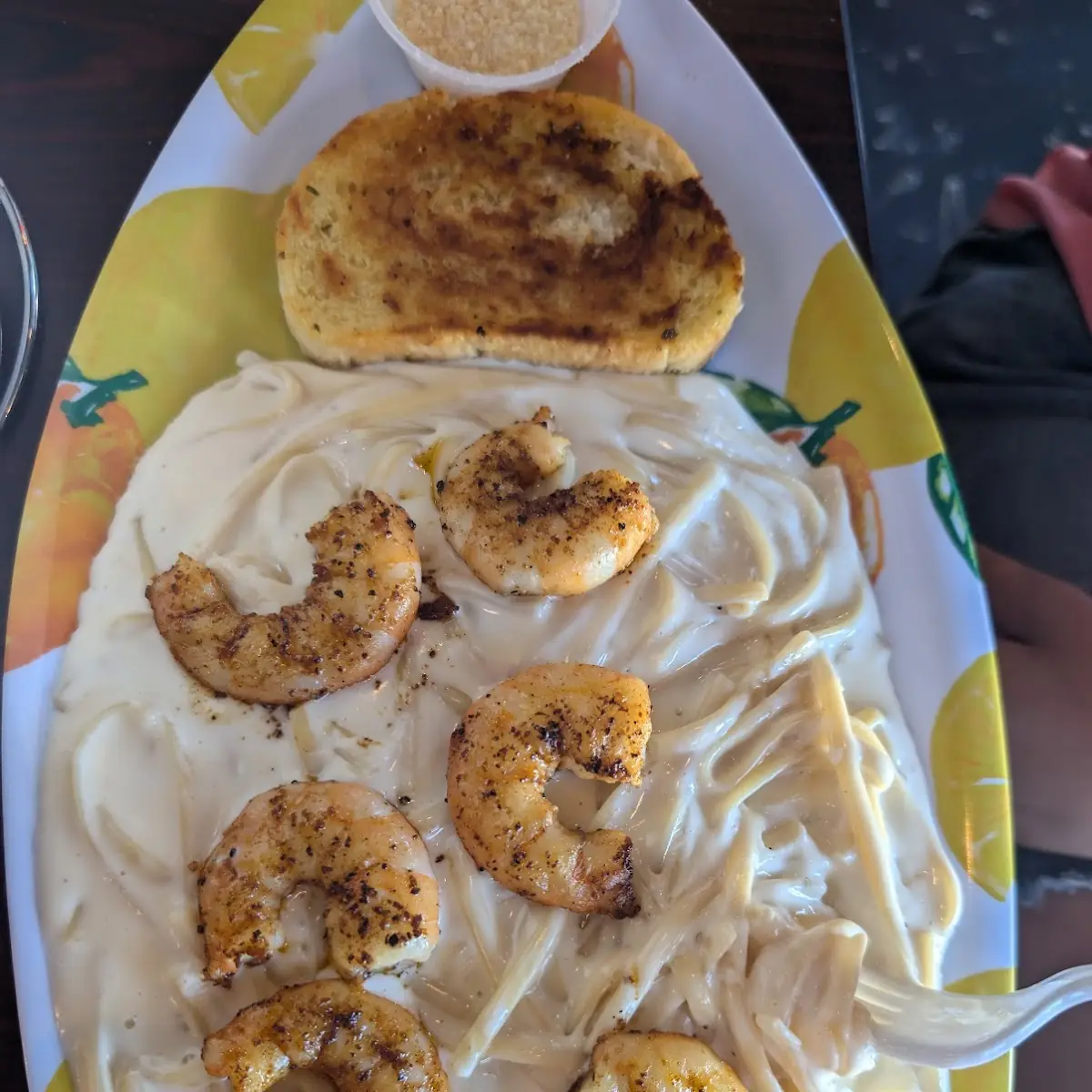 Shrimp Linguine Alfredo Pasta