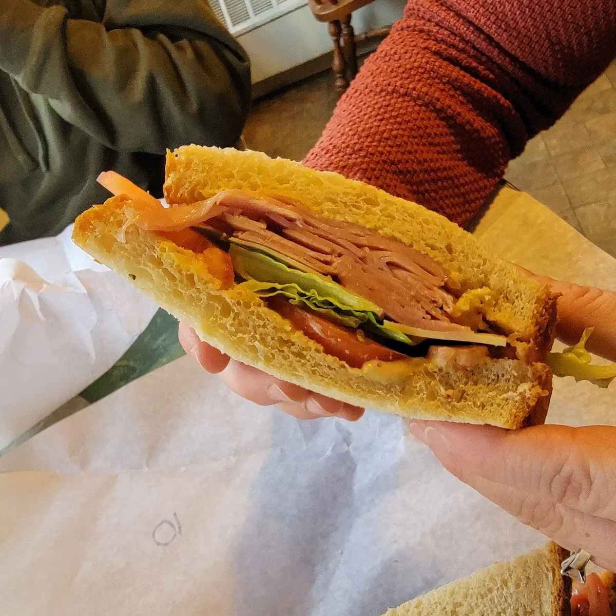 Ham & Swiss on Sourdough