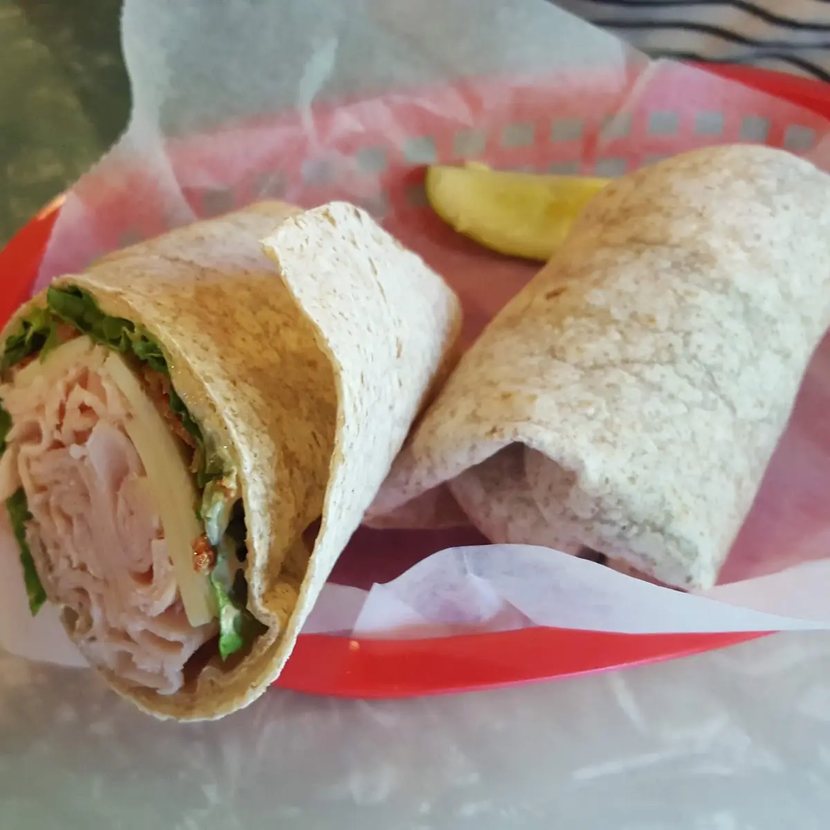 Honey Roasted Turkey Chipotle Club Wrap