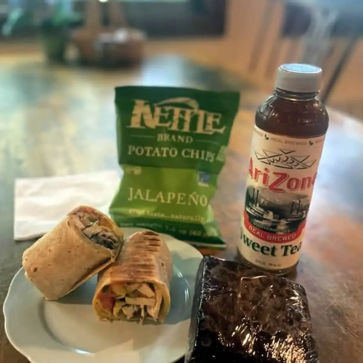The J-Town Jerk Chicken Wrap