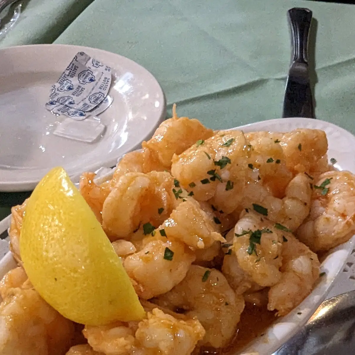 Shrimp in Garlic Sauce