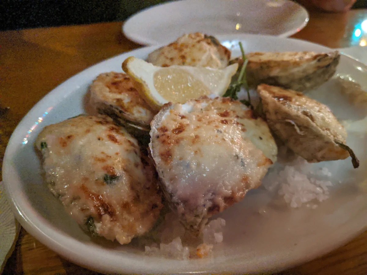 Oysters Rockefeller