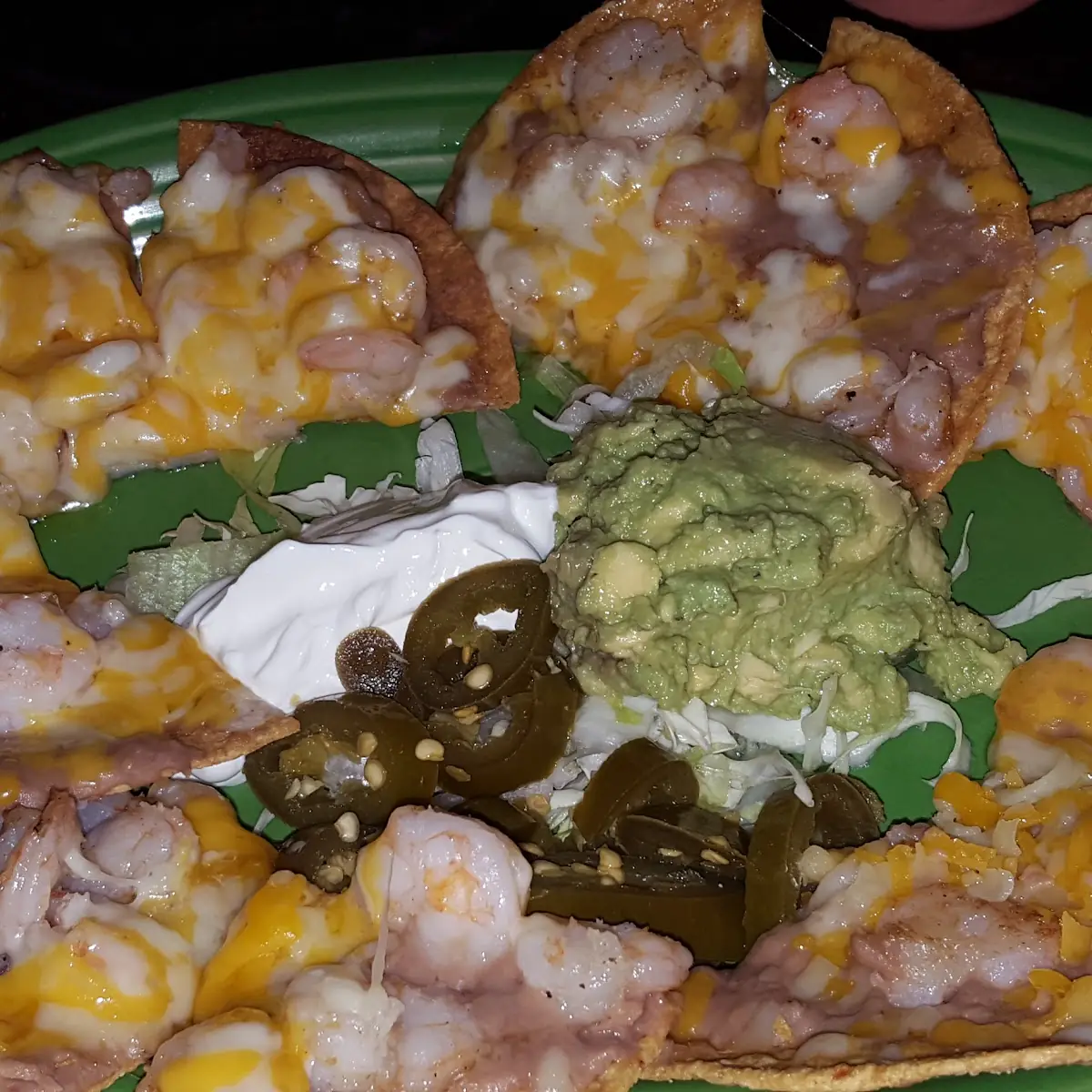 Bean & Cheese Nachos