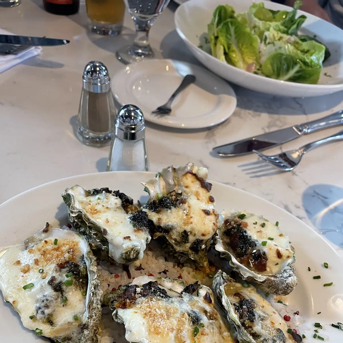 Oysters Rockefeller