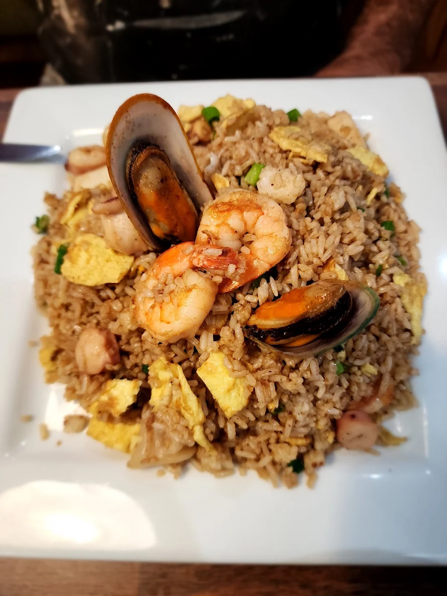 Arroz Chaufa De Mariscos