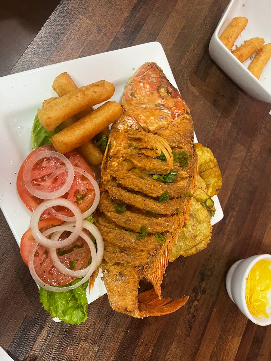 Fried Red Snapper