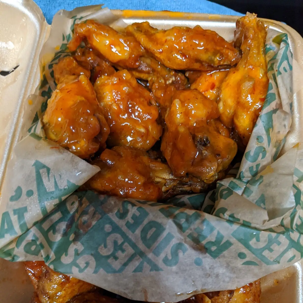 Korean BBQ & Mango Habanero Wings