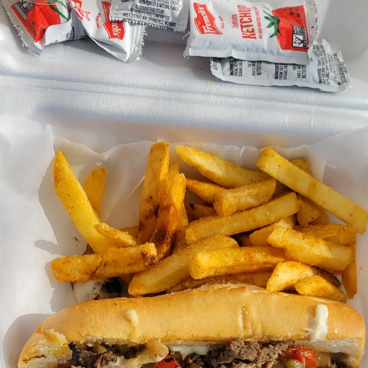 Cheese Steak PO Boy
