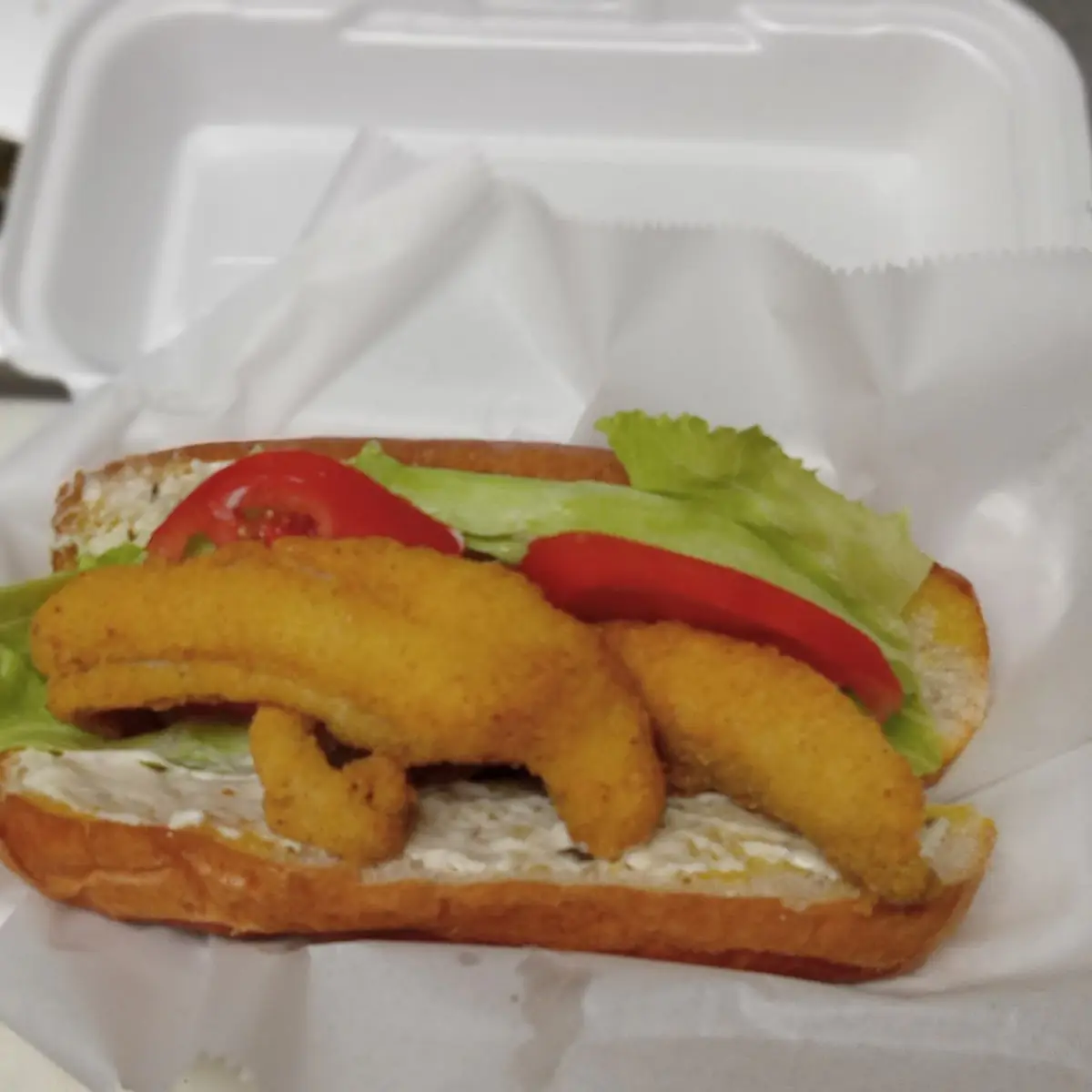 Chicken Strip Sandwich