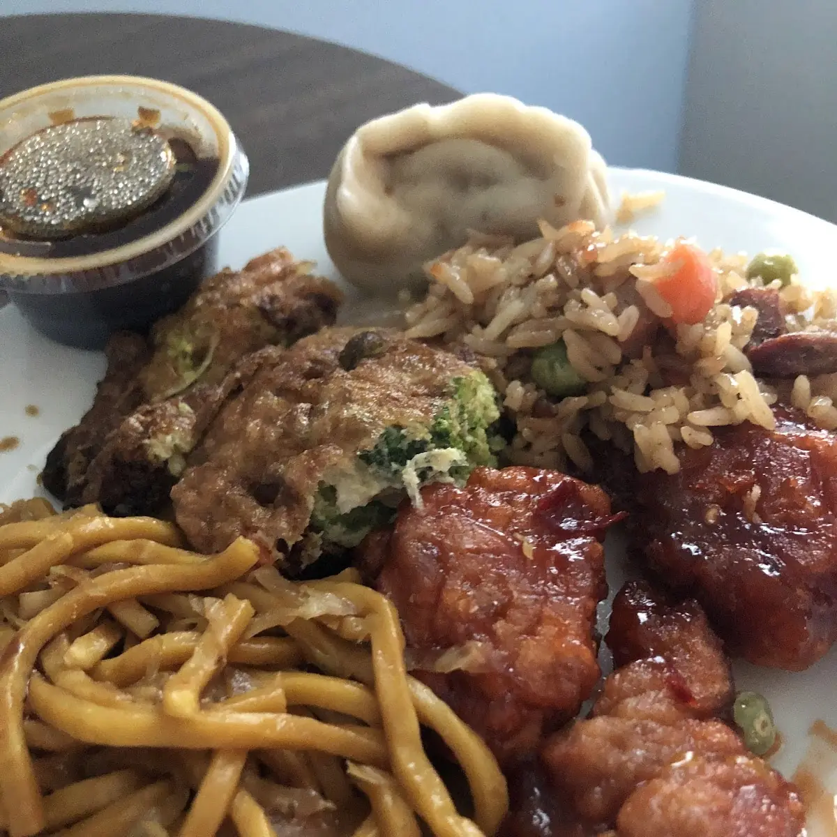 Fried Rice Orange Chicken