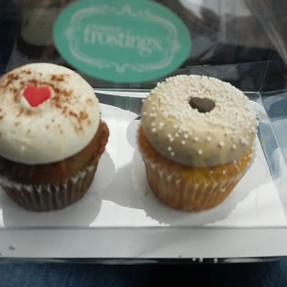 Caramel Latte Left Apple Pie Right
