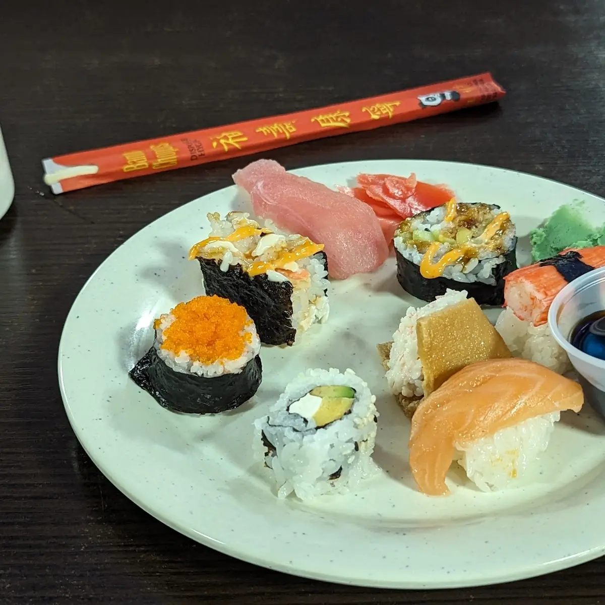 Sushi from Buffet