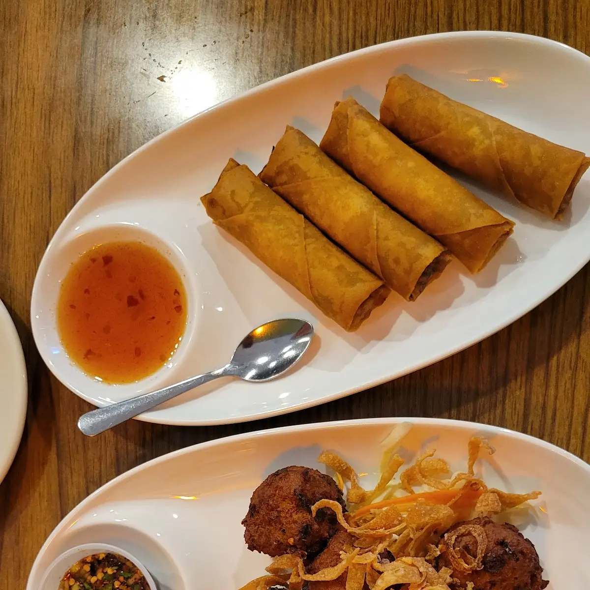 Egg Roll and Street Balls