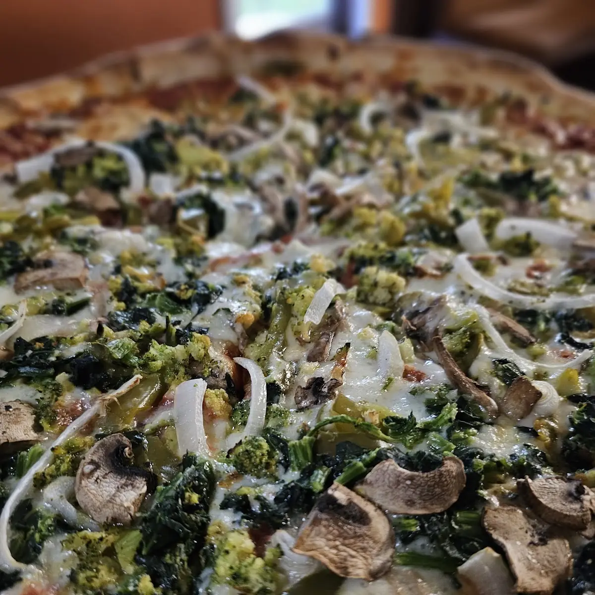 Broccoli Rabe & Sausage Pizza