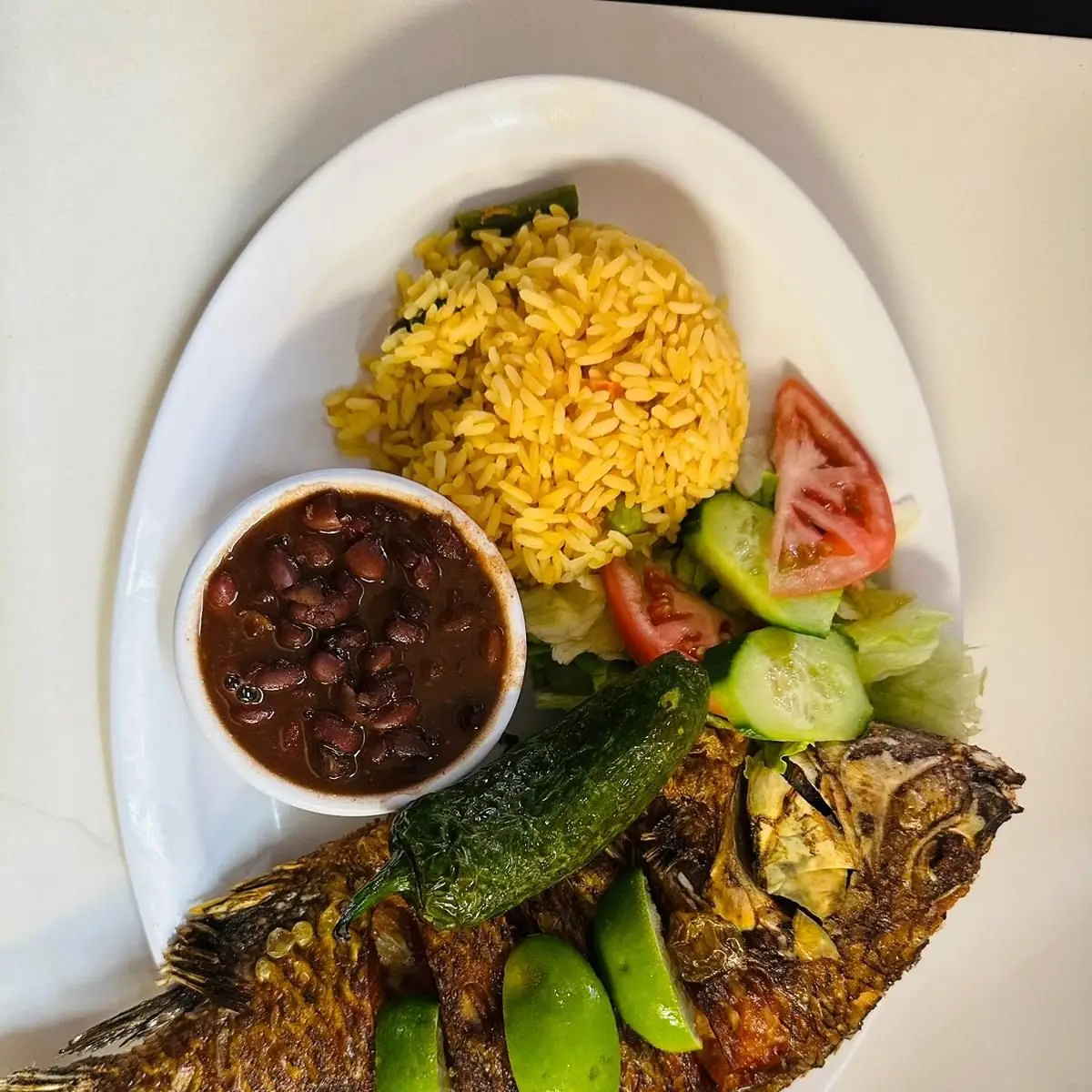 Mojarra Frita Fried Tilapia Fish
