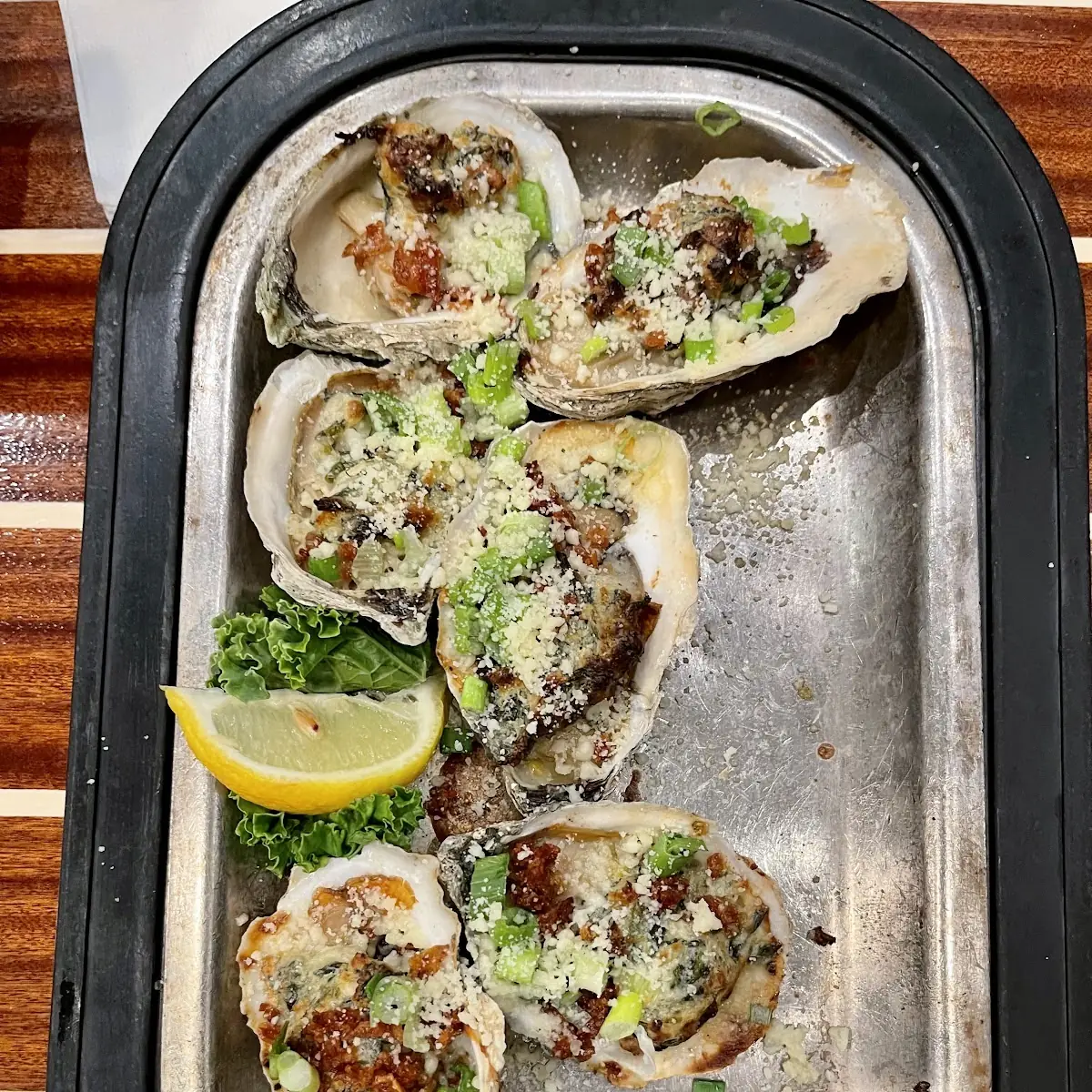 Oysters Rockefeller