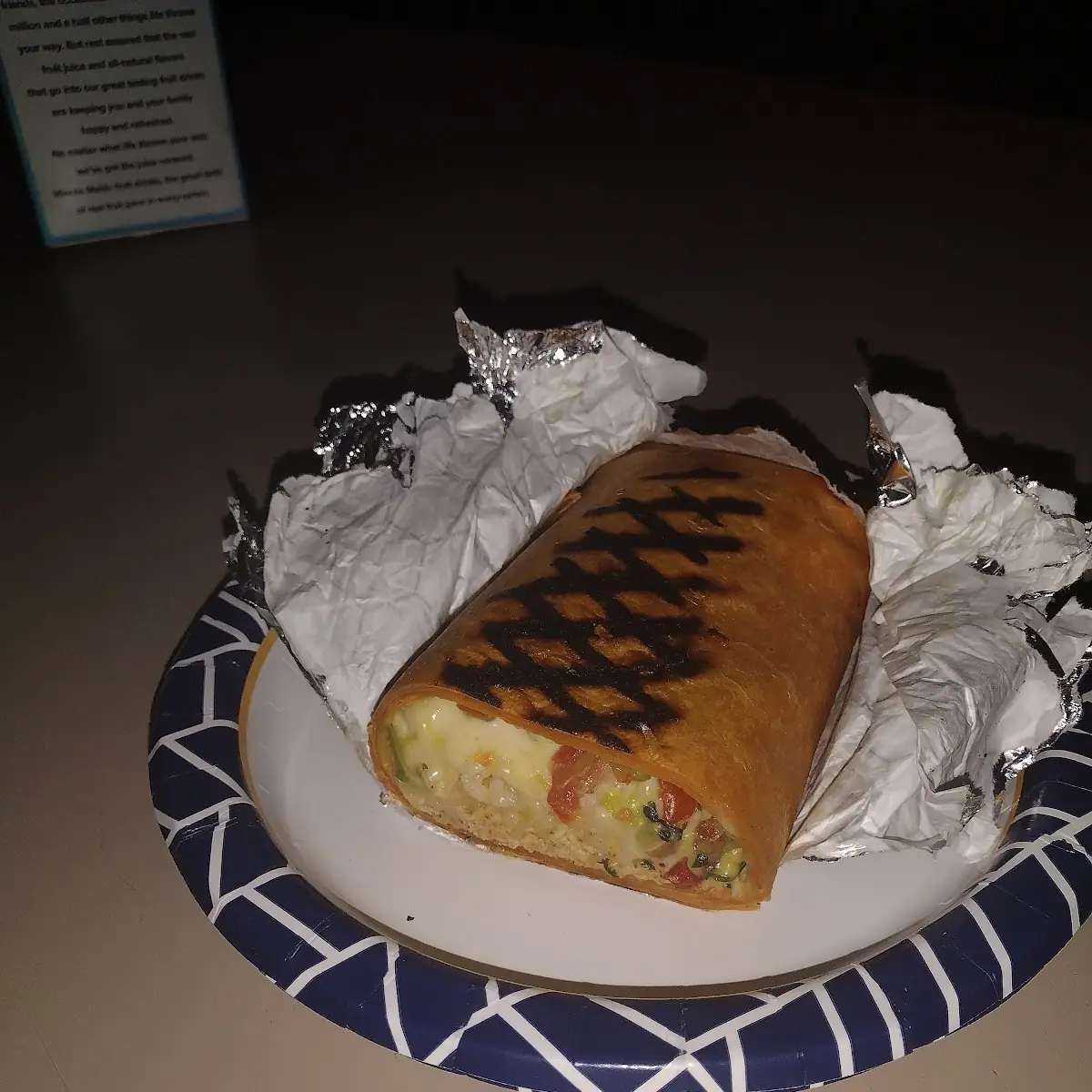 Thai Chicken Wrap
