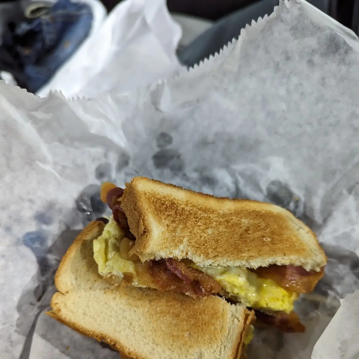 Bacon and Egg on Toast