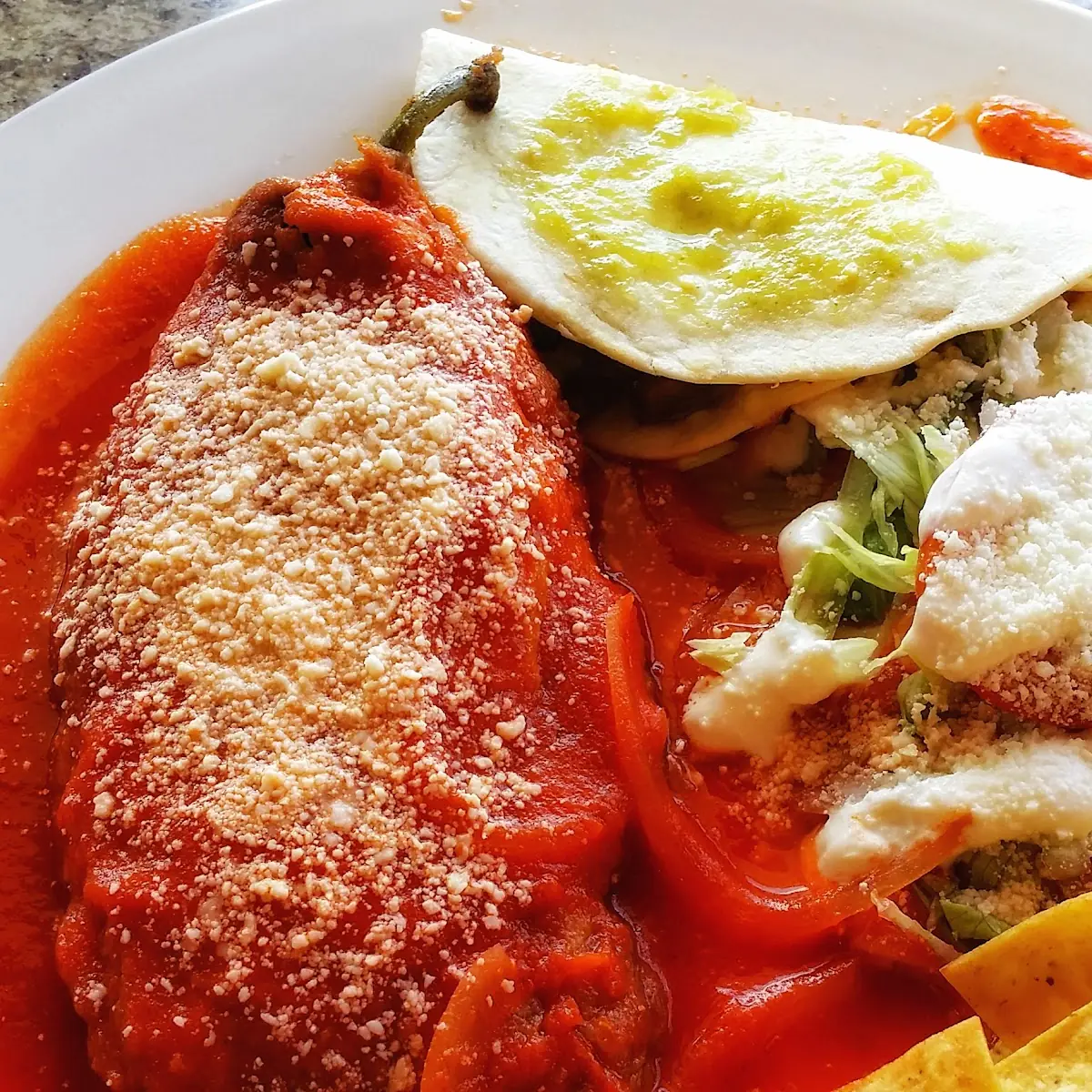Chicken Chile Relleno