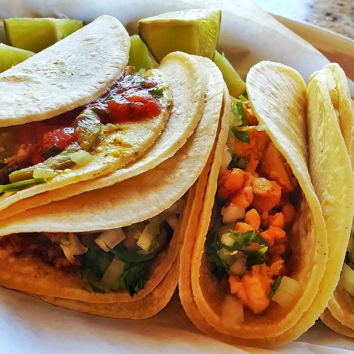 Steak & Chicken Tacos
