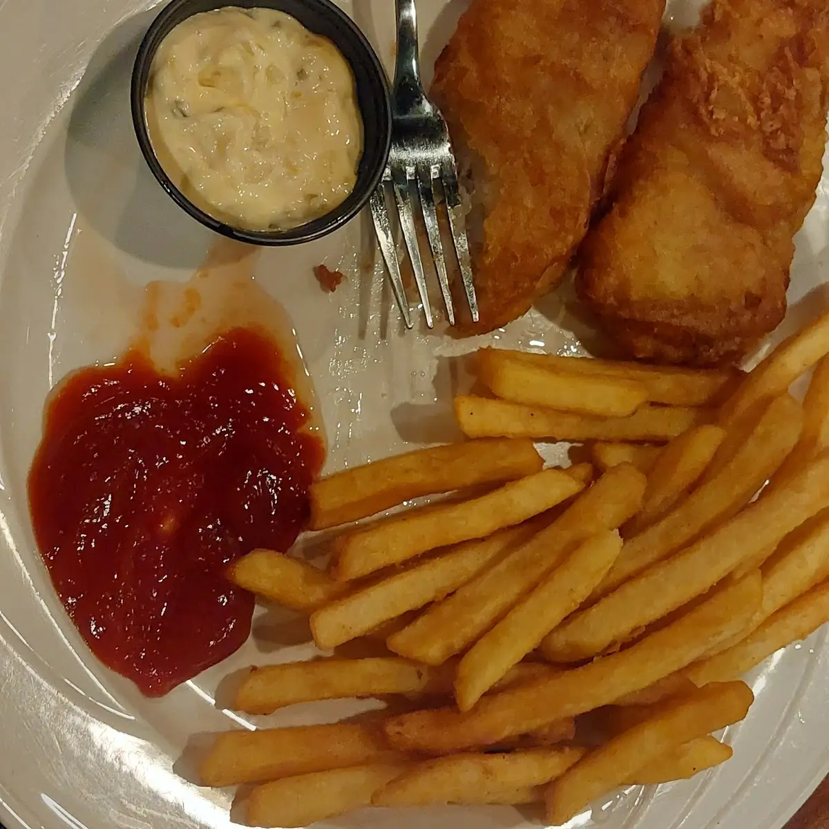 Fish and Chips from the Freezer Section