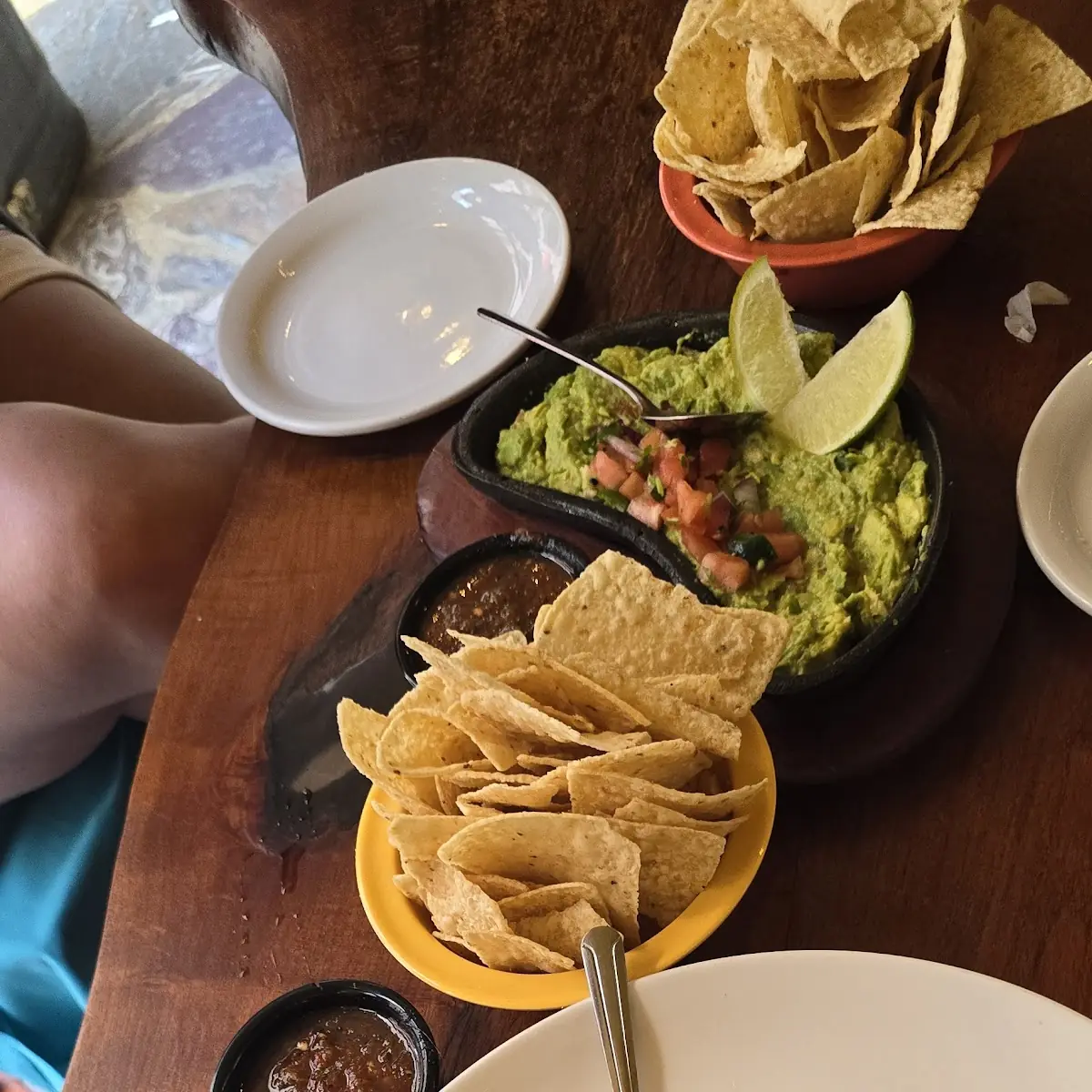 Creamy Queso Dip and Tortilla Chips