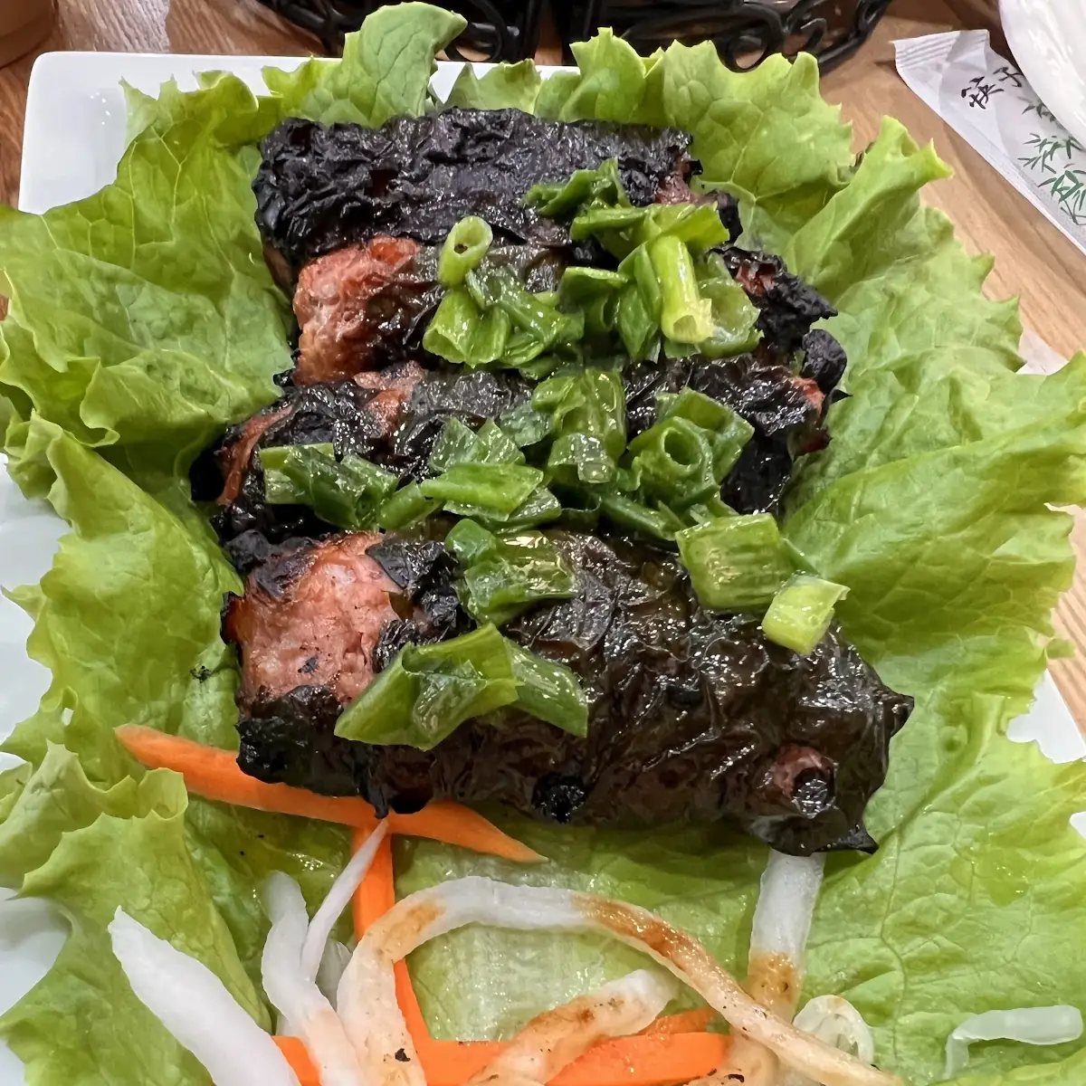 Beef Wrapped Bo La Lot