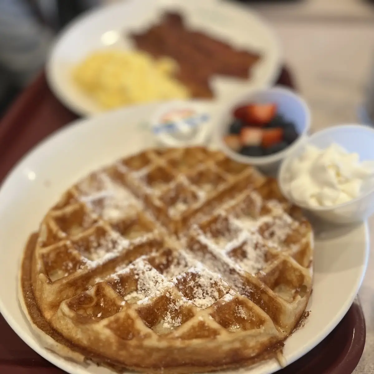 Crisp Waffles Breakfast Fri-Sun Only