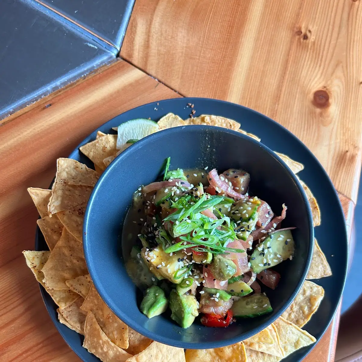 Ahi Tuna Nachos 2 0, The Bar + Kitchen