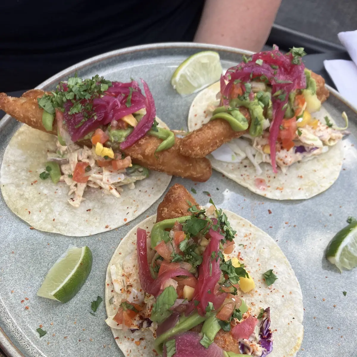 Carnitas Corn Tacos, The Bar + Kitchen