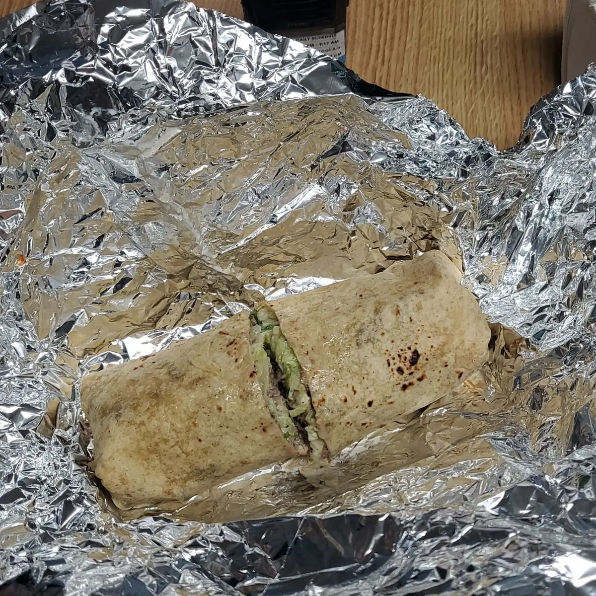 Steak and Cheese Wrap