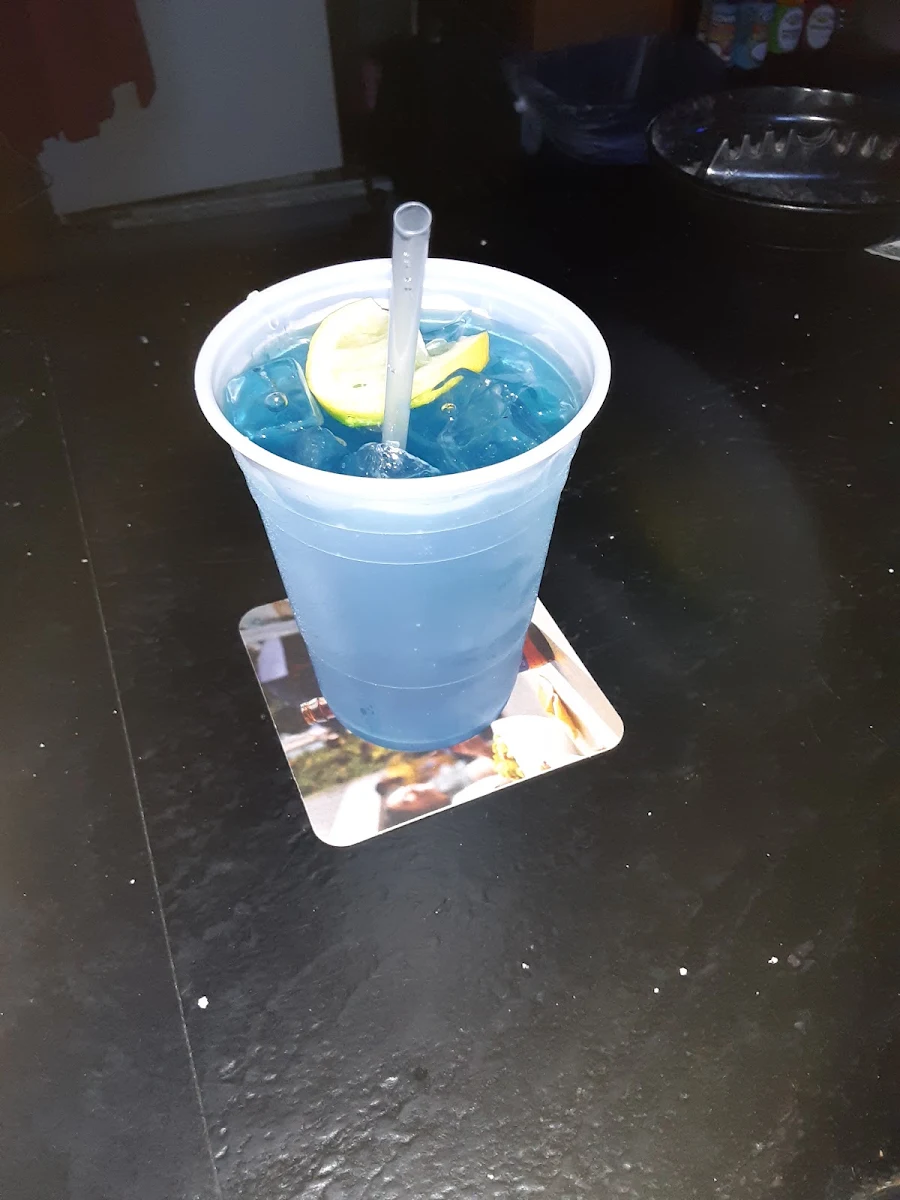 Blue Long Island Blue Motorcycle