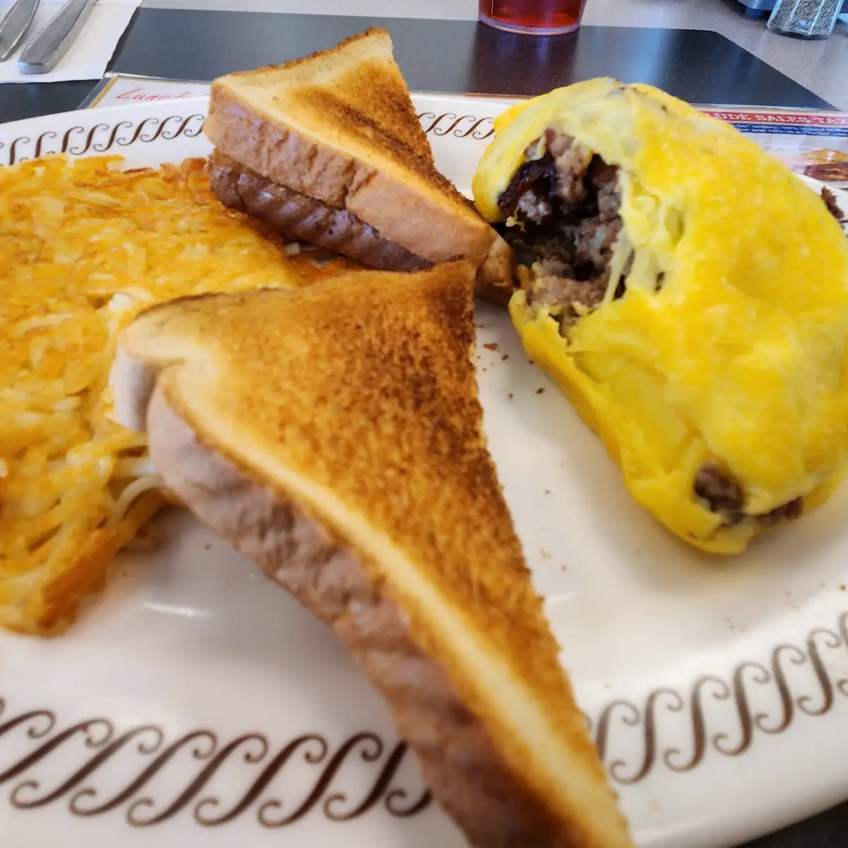 Philly Cheesesteak Omelet