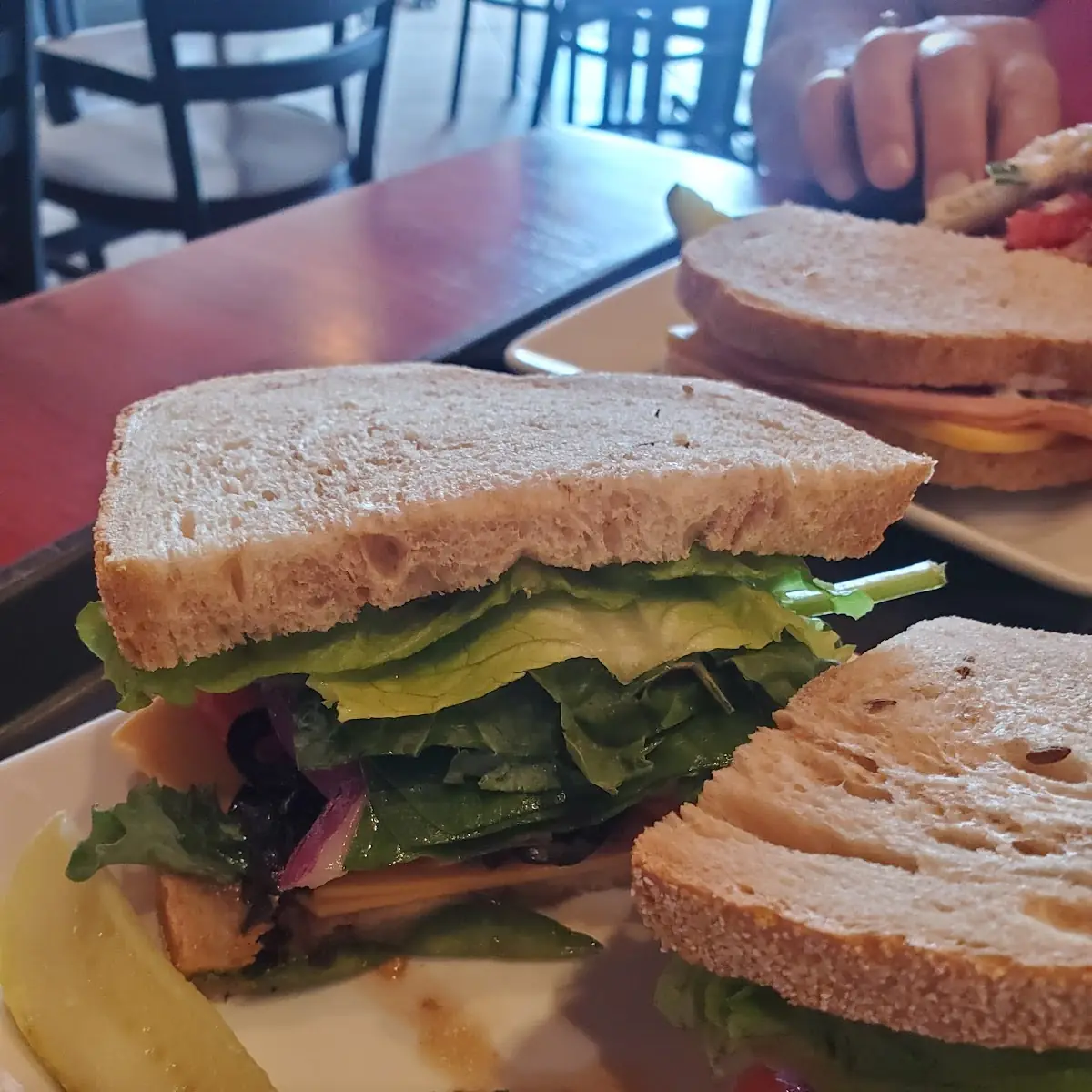Veggie Sandwich with Vegan Cheese