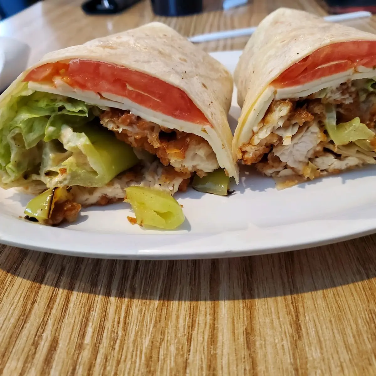 Spicy Chicken Wrap